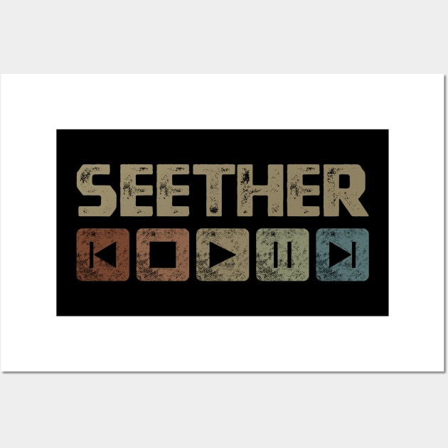 Seether Control Button Wall Art by besomethingelse